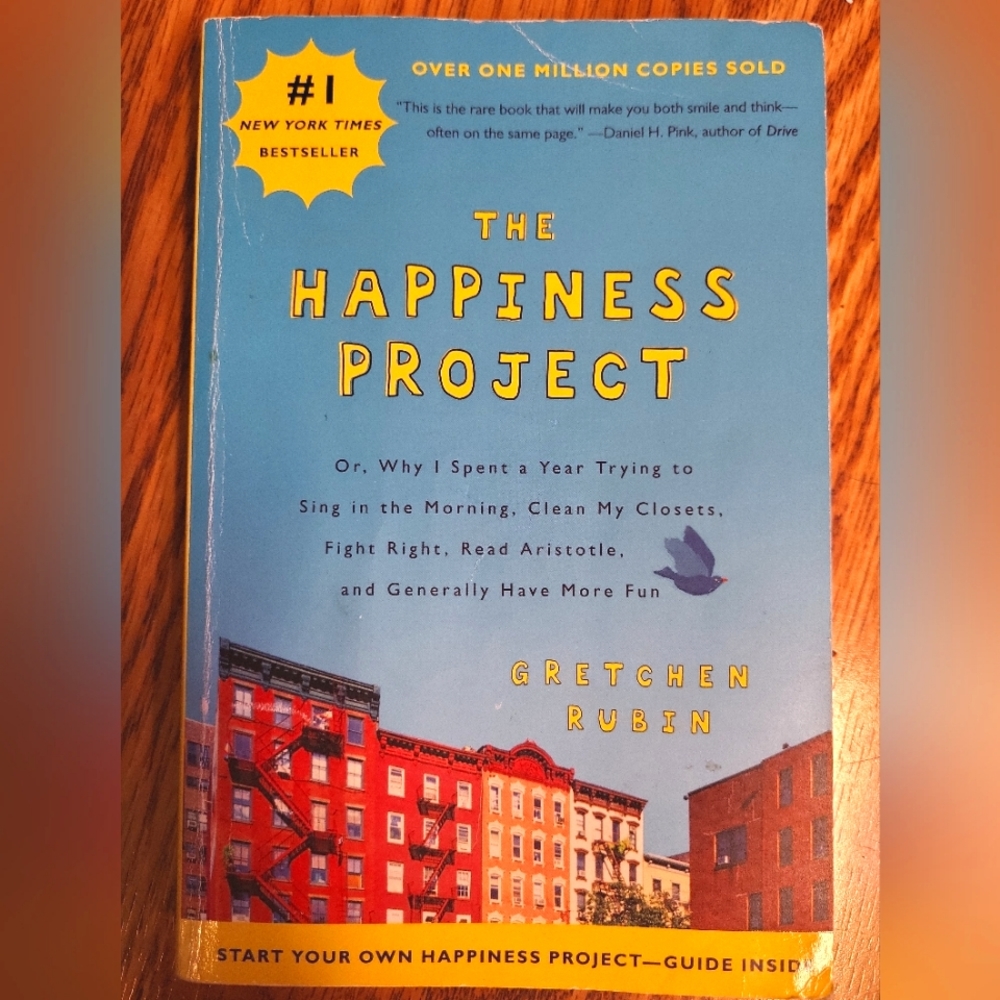 The Happiness Project book by Gretchen Rubin